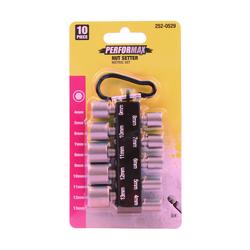 Performax® Hex Drive Metric Nut Setter Set - 10 Piece at Menards®
