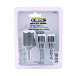 Performax 2 1 2 Wing Nut Driver Set 3 Piece At Menards