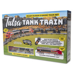 O Gauge Tulsa Tank Train Set