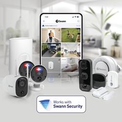 Swann® 4K Wired Floodlight Security Camera at Menards®