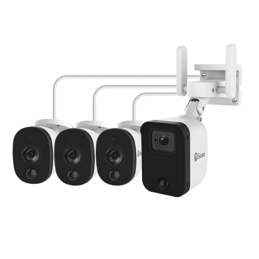 Swann Fourtify™ 4 Camera 1080p WiFi Security System at Menards®
