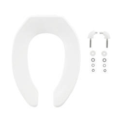 Home + Solutions Nightlight Round White Plastic Toilet Seat at Menards®