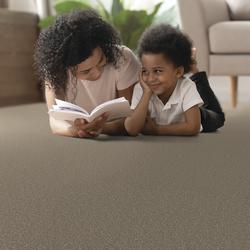 Tarkett® Hartsgrove Smokey Beige Plush Carpet 12 ft. Wide at Menards®