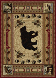 Tayse Rugs Nature Red 7'10