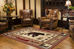 Tayse Rugs Nature Red 7'10