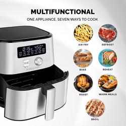 Kalorik 6-Quart Stainless Steel Air Fryer in the Air Fryers