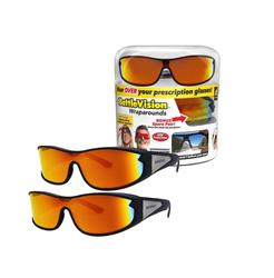 2 Pack Futuristic Cyclops Monoblock Sunglasses - Mirrored Shield Lenses, Blue/Silver (70mm)