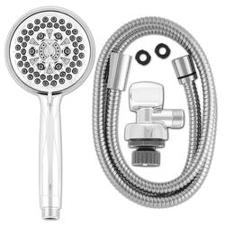 Waterpik PowerPulse Massage 7-Spray Setting Chrome Handheld Showerhead ...