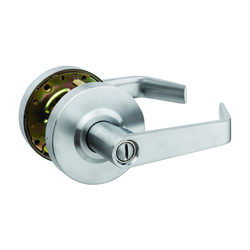 Tell™ Cortland Heavy Duty Commercial Privacy Lever - Satin Chrome
