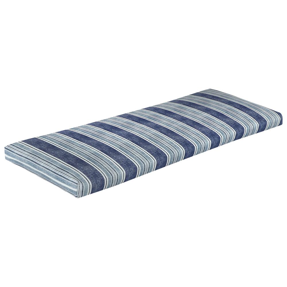 Backyard Creations™ Lafayette Stripe Bench Cushion