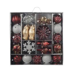 Enchanted Forest® 3.8 Red Plaid Glass Thermos Ornament at Menards®