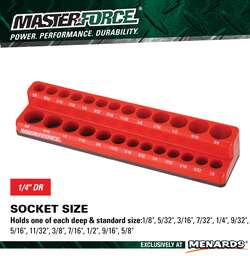 Masterforce® 1/4
