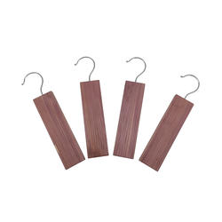 Woodlore 84508 Basic Cedar and Lavender Hangers with Bar, Set of 5