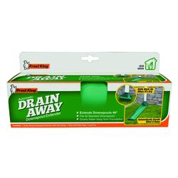 Frost King® 4' Green Automatic Plastic Drain Away Downspout