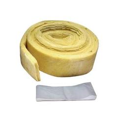 Wrap-On 1/2 Pipe Guard Insulation 25 ft. L Fiberglass Protects Hot & Cold  Pipes