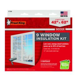 Frost King® Indoor Window insulation Kit for 9 Standard Windows at
