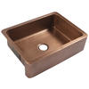 AKDY Workstation Farmhouse/Apron Front 33" Stainless Steel Single Bowl Kitchen Sink