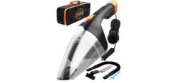 ThisWorx Portable Car Vacuum Cleaner - 110W 12v - 16 Foot Cable - Black 