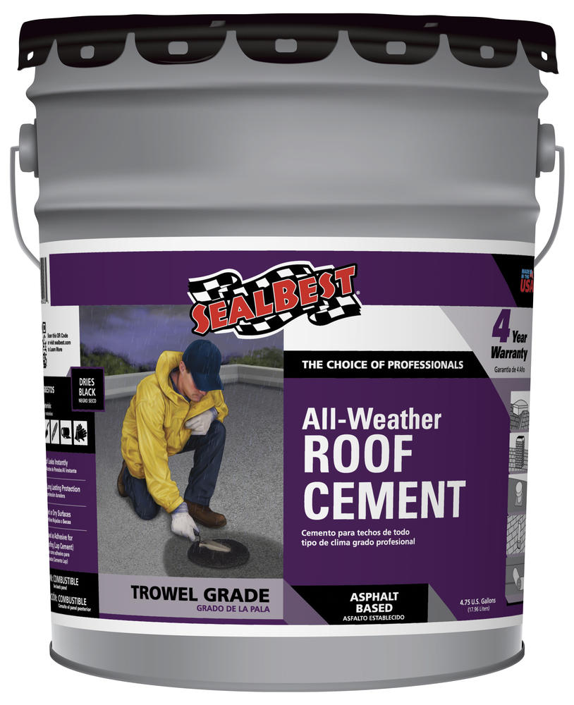 Roofers Choice 15 Plastic Roof Cement 4.75 gal.
