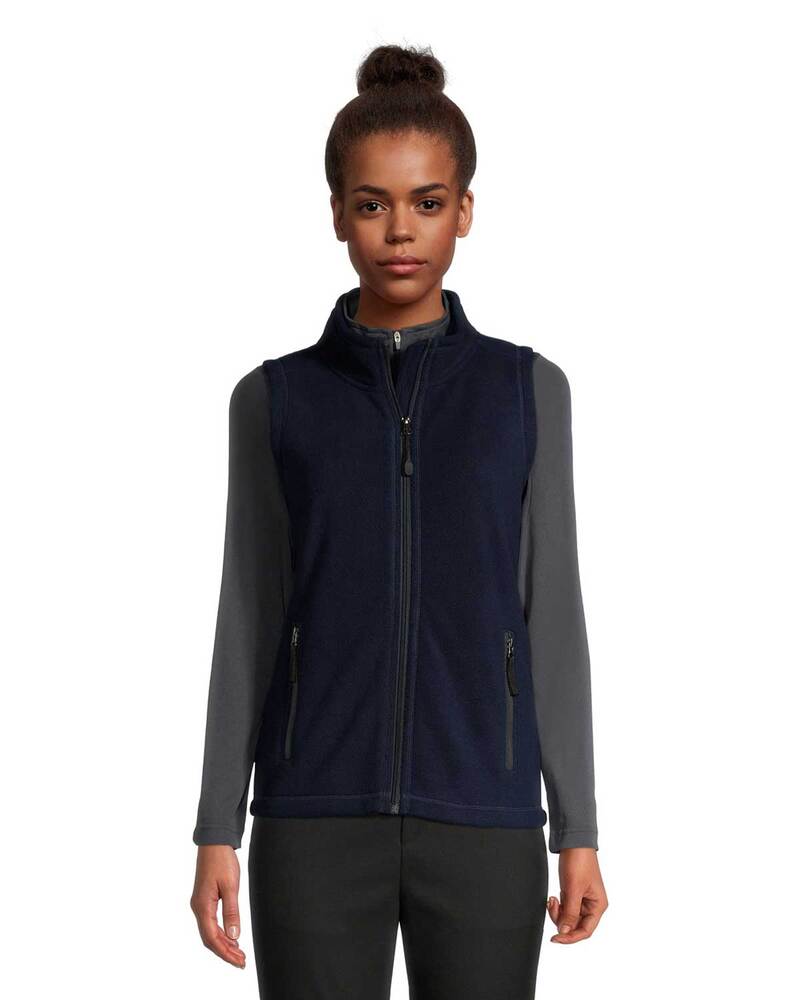 Knoss Horizon Women's Navy Fleece Vest - Small at Menards®