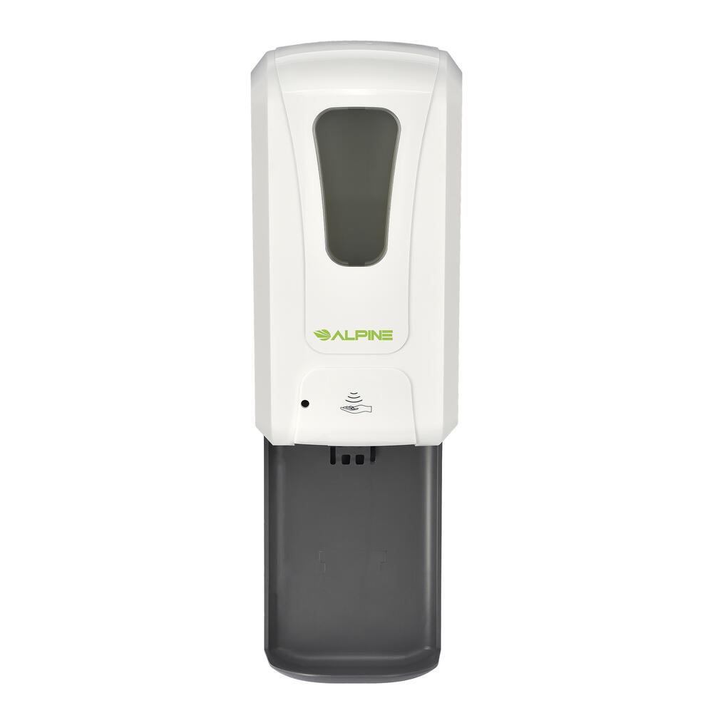 Alpine Industries 40oz Wall Mount Automatic Gel Hand Sanitizer