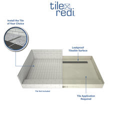 Tile Redi® Redi Trench® 60