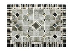 TILEZE Rapture Passion Randomness 17 x 24 Porcelain Mosaic Tile