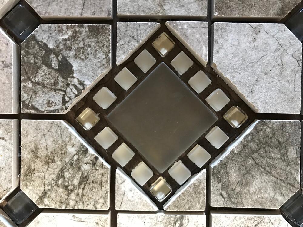 TILEZE Rapture Passion Randomness 17 x 24 Porcelain Mosaic Tile