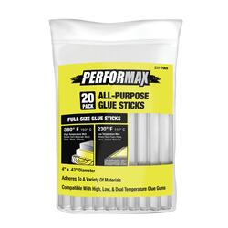 Performax® 4 All-Purpose Hot Glue Sticks - 20 Pack at Menards®