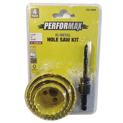 Performax Hole Saw Kit 4 Piece