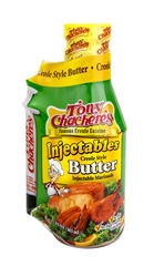 2) two TONY CHACHERE'S CREOLE STYLE BUTTER MARINADE INJECTABLES 17