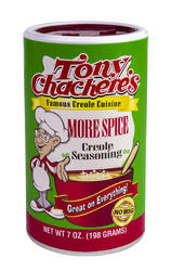 Tony Chachere's More Spice Creole Seasoning, 7 oz