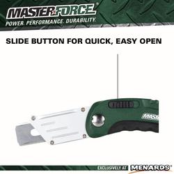 Master Mechanic 84-0765-0000 Folding Carpet Knife - Quantity 5