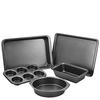 Alpine Cuisine® 5-Piece Carbon Steel Baking Set