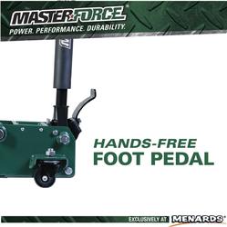 Masterforce® 3-Ton Long Reach Low-Profile Floor Jack at Menards®