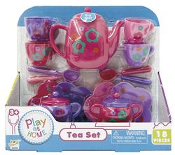 Kid Connection 18-Piece Tea Play Set 