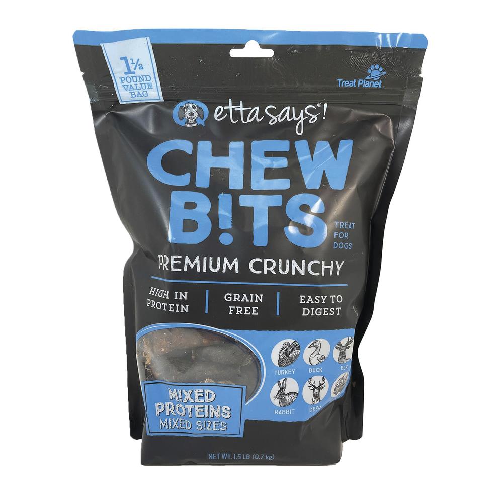 Etta Says Chew! Premium Crunchy Elk Chew Dog Treats