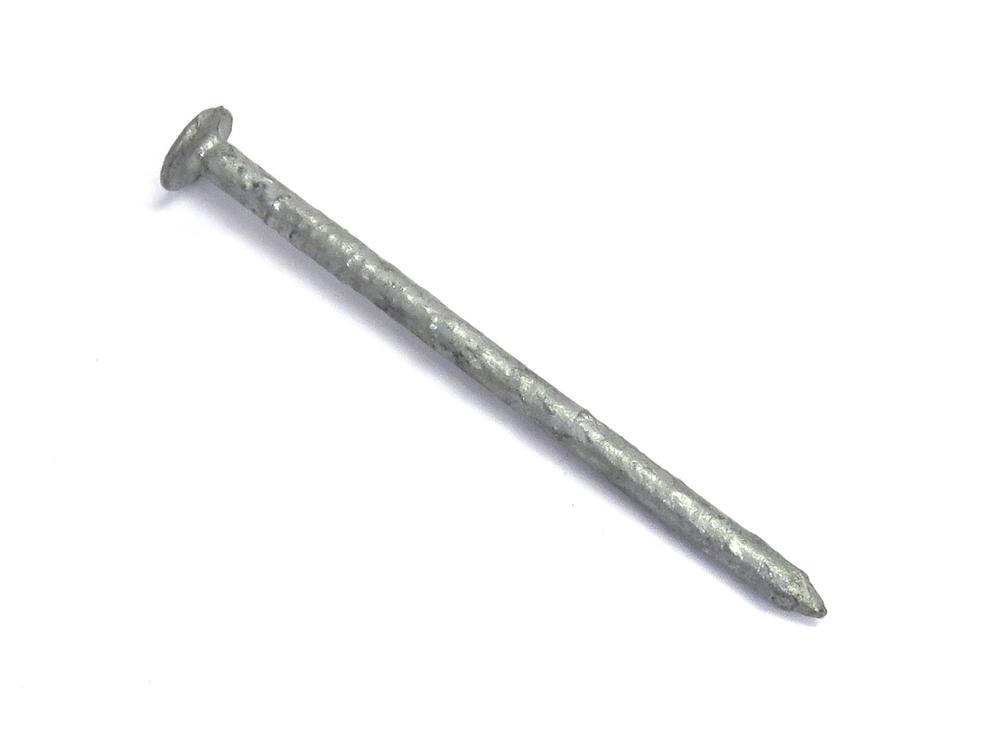 Stallion 10D 3 in. Common Hot-Dipped Galvanized Steel Nail Flat Head 5 lb Stallion 10D 3 in. Common Hot-Dipped Galvanized Steel Nail Flat Head 5 lb