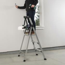 Safe Reach® Type IA Aluminum 3-Step Project Stool - 300 lb. Max at