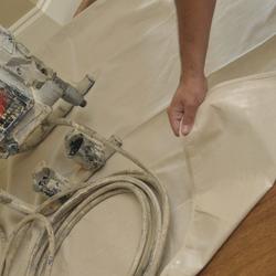 Butyl II Leakproof Canvas Drop Cloth