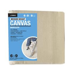 TRIMACO 6 oz. 4 ft. x 15 ft. Utility Weight Canvas Drop Cloth Runner 56708  - The Home Depot