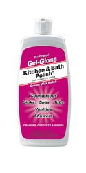 Gel-Gloss 12 Oz. Kitchen & Bath Metal Cleaner & Polish - Randolph