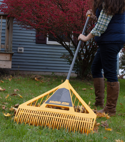 True Temper 26-inch Dual Tine Poly Leaf Rake at Menards®