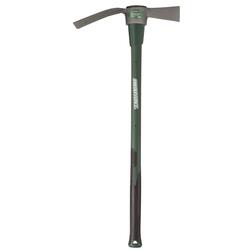 Truper TH-5FD-C 5 Lbs. Fiberglass Handle Cutter Mattock, Heavy Duty Hand Garden Digging Pick