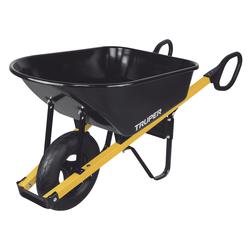 Truper® Steel Wheelbarrow with Ergo Grips Steel Handle - 6 cu.ft. at ...