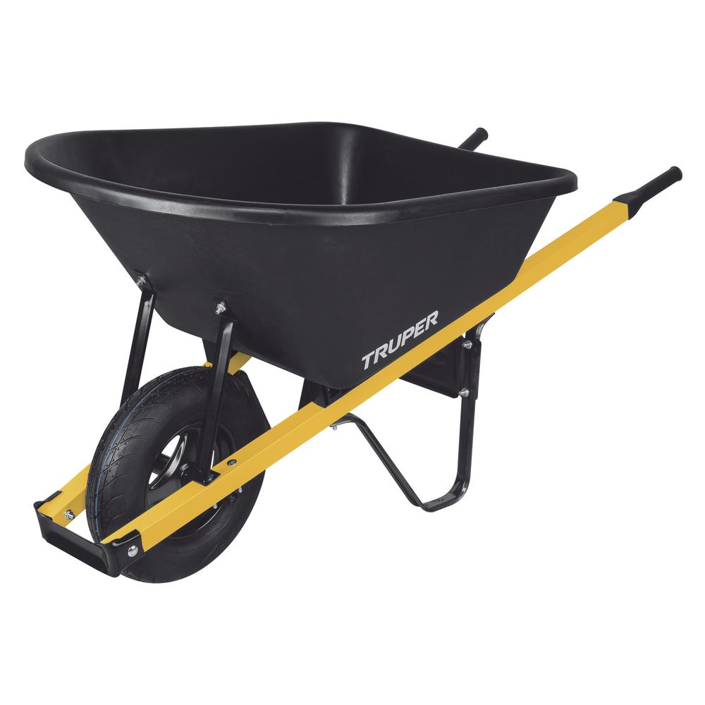Truper Poly Wheelbarrow - Thumbnail 2