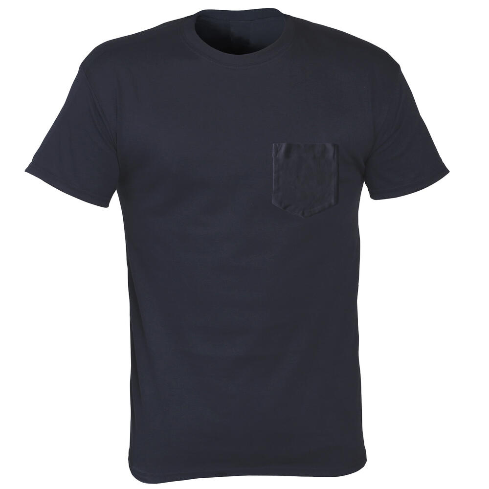 MENARDのCOTTON RW Rugged Wear® Men's Navy Crew Pocket T-Shirt - Medium at Menards®