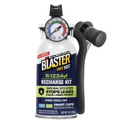 B'laster® R-1234yf Refrigerant Kit with UV Dye & Safe-Seal - 8 oz