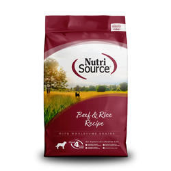 NutriSource® Beef & Rice Recipe Dry Dog Food - 26 lb.