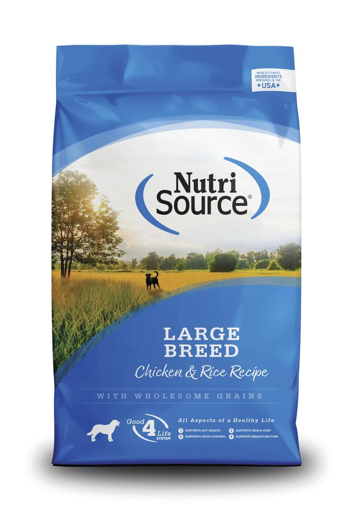 NutriSource Adult Large Breed Chicken & Rice Dry Dog Food